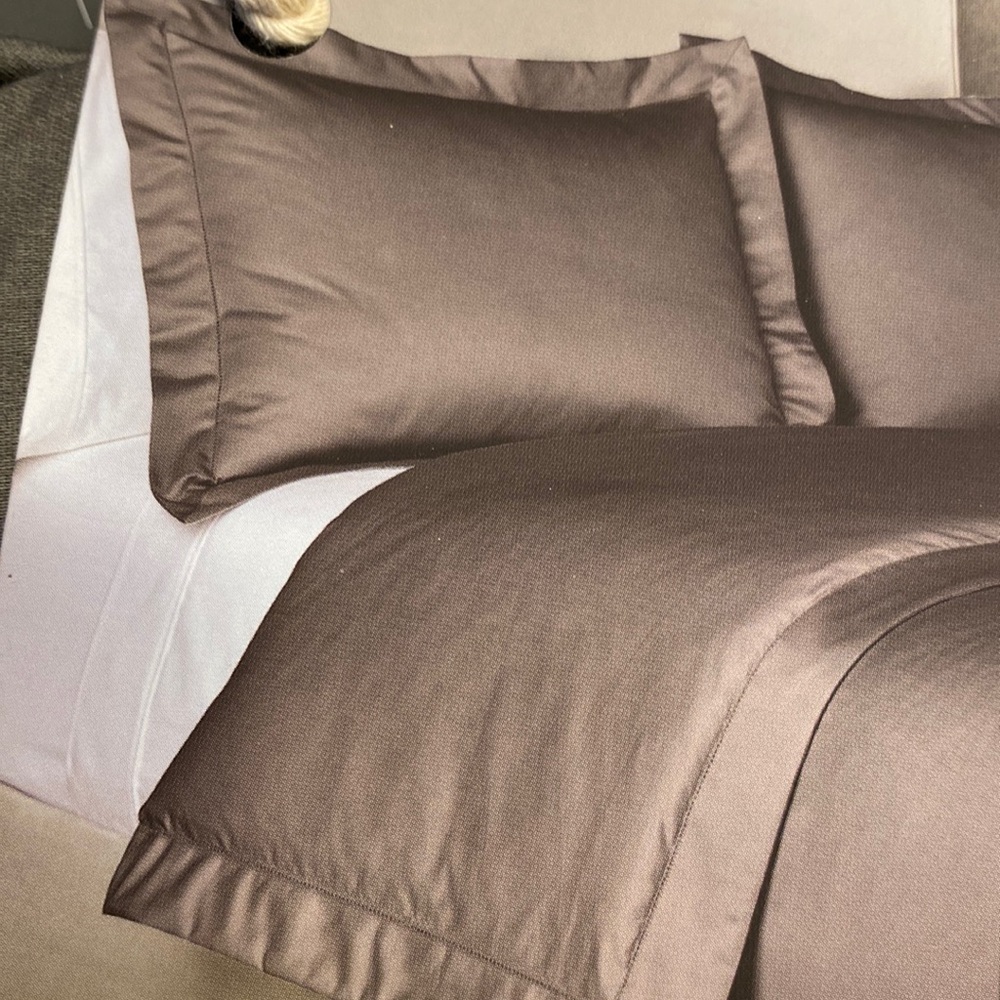 Signature Pima cotton pillow sham, standard size gray (quantity 1)